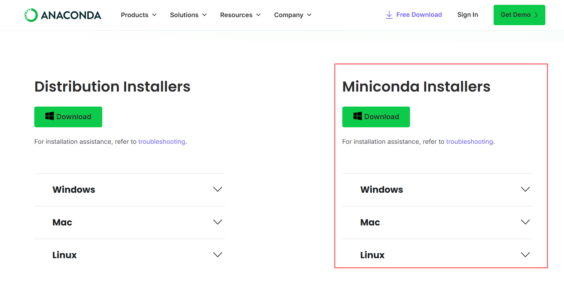 miniconda